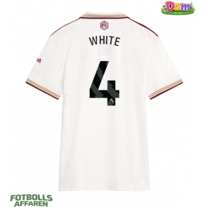 Arsenal Ben White #4 Tredje Tröja Kvinnor 2025-26 Kortärmad